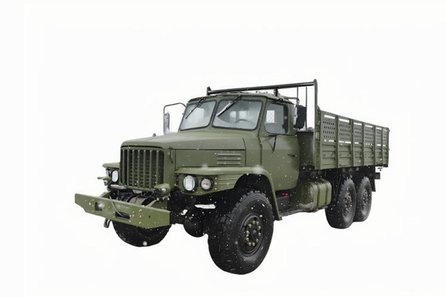 Camión 6×6 clásico DFEQ2100E6D todoterreno especial_tracción de seis ruedas 245 de punta puntiaguda 140 camión de transporte_190 caballos de fuerza vehículo militar de punta largaCamión