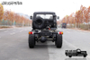 190 caballos de fuerza DF chasis EQ2102 con tracción en seis ruedas_chasis especial de camión de 246 armas_transporte de personal 6 × 6 Vehículo militar con arma de acero pequeña de 3,5 toneladas