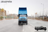 170 caballos de fuerza DF Camión volquete todoterreno 4 × 4_tracción en las cuatro ruedas delantera 2,5 toneladas trasera Camión volquete especial de 8 toneladas_tracción total vehículo de ingeniería de elevación hidráulica personalizado