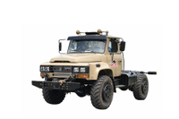 DFChasis de transporte de personal superior EQ2070_Vehículo especial todoterreno 4 × 4 Exportación de pistola de acero pequeña de 3,5 toneladas_Personalización de camión con tracción en las cuatro ruedas de 190 caballos de fuerza
