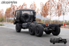 190 caballos de fuerza DF chasis EQ2102 con tracción en seis ruedas_chasis especial de camión de 246 armas_transporte de personal 6 × 6 Vehículo militar con arma de acero pequeña de 3,5 toneladas