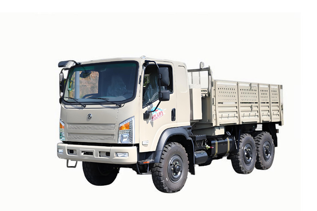 EQ2082DF Camión ligero de 2,5 toneladas con tracción en seis ruedas_Camión todoterreno de cabeza plana modificado con 170 caballos de fuerza_Vehículo especial serie 6*6 'Bobcat'