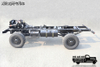 Chasis especial todoterreno con tracción en las cuatro ruedas personalizado 4 × 4_Chasis delantero de 5 toneladas y trasero de 7 toneladas con tracción total Categoría 4_Vehículo de doble eje trasero con tracción en las cuatro ruedas