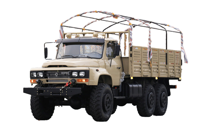 Camión especial todoterreno EQ2100E6D mejorado_tracción de seis ruedas 245 punta 140 camión_6×6DFvehículo de transporte militar clásico de cabeza larga de 190 caballos de fuerza
