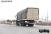 DFCamión de transporte todoterreno tipo almacén 8 × 8_camión de transporte de cuatro ejes para madera, frutas y verduras con tracción en ocho ruedas_camión especial de ocho ruedas traseras de 450 caballos de fuerza