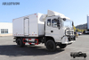 Camión frigorífico 4×4DF25m³_4x4 tracción delantera 5 toneladas traseras 10 toneladas Camión transporte de leche fresca, frutas, verduras y productos acuáticos_Furgoneta especial 190 caballos