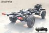 Chasis especial todoterreno con tracción en las cuatro ruedas personalizado 4 × 4_Chasis delantero de 5 toneladas y trasero de 7 toneladas con tracción total Categoría 4_Vehículo de doble eje trasero con tracción en las cuatro ruedas