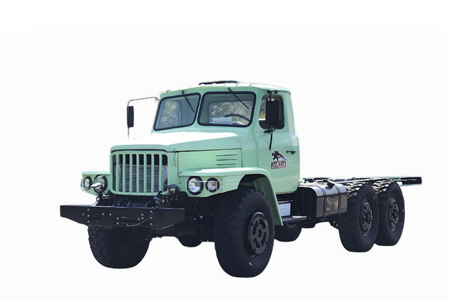 Chasis EQ2100E6D vehículo militar todoterreno_tracción de seis ruedas 245 punta 140 camión de transporte por carretera_6×6DFclásico 190 caballos de fuerza cabeza larga carga especial