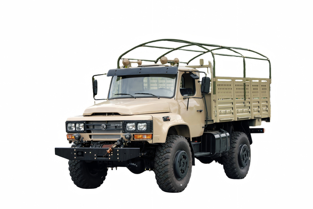 DFTransporte de personal EQ2070 puntiagudo modificado_Vehículo especial todoterreno 4 × 4 Exportación de pistola de acero pequeña de 3,5 toneladas_Camión con tracción en las cuatro ruedas de 190 caballos de fuerza