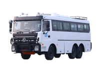 Autobús de 28+2 plazas EQ2082 chasis 190 caballos de fuerza modificado_DF2,5 toneladas 240 pistola de acero pequeña tracción en las seis ruedas todoterreno especial_6*6 clásico 25Y personalizado 18/20/23/25/28/30/35 minibús