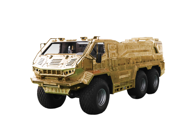 Número de teléfono del fabricante Vehículo turístico del desierto de 18 + 2 plazas con tracción en las seis ruedas de 375 caballos de fuerza_6 × 6 chasis especial todoterreno configuración del vehículo de transporte turístico modificado_Desplazamientos mineros 6 * 6 clásico 18/20/23/25/27/28/30/35 Bigfoot