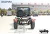DFChasis de vehículo especial todoterreno EQ2070 con tracción en las cuatro ruedas_camión militar de 3,5 toneladas_Configuración de chasis de transporte de personal de doble eje 4 × 4