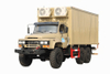 DFEQ2100E6D camioneta de cartón corrugado especial modificada todoterreno_tracción de seis ruedas 245 puntas 140 vehículo de oficina móvil para exteriores_6 × 6 vehículo de refugio móvil clásico de 190 caballos de fuerza/furgoneta camper salvaje