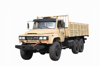 Camión especial todoterreno EQ2100E6D_Camión de transporte con tracción de seis ruedas 245 puntiagudos 140_Camión militar clásico de cabeza larga 6 × 6 de 190 caballos de fuerza