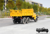 EQ2082DF Vehículo especial con tracción en seis ruedas_Camión todoterreno con doble vidrio EQ240_Configuración de carga 25Y con punta 6×6