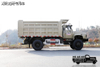 Yuchai 240 HP DF Descarga de punta 4 × 4_tracción en las cuatro ruedas delantera 7 toneladas trasera 13 toneladas vehículo especial volcado_vehículo de ingeniería de elevación hidráulica de cabeza larga
