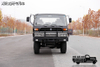 190 caballos de fuerza DF chasis EQ2102 con tracción en seis ruedas_chasis especial de camión de 246 armas_transporte de personal 6 × 6 Vehículo militar con arma de acero pequeña de 3,5 toneladas