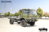 DFChasis de vehículo especial todoterreno EQ2070 con tracción en las cuatro ruedas_camión militar de 3,5 toneladas_Configuración de chasis de transporte de personal de doble eje 4 × 4