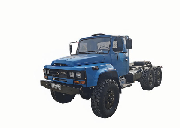 Chasis EQ2100E6D vehículo de transporte especial todoterreno_tracción de seis ruedas 245 punta 140 camión_6×6DFvehículo militar de carga de cabeza larga clásico de 190 caballos de fuerza