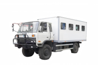 Chasis EQ2070 con tracción en las cuatro ruedas modificado 153 furgoneta todoterreno_4×4DF turismo 190 caballos de fuerza 4×4 tres toneladas y media diésel_cabina de 20/24/28/32/40 plazas