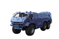 Fabricante de vehículos turísticos en el desierto de 18 + 2 plazas, con tracción en las seis ruedas y 375 caballos de fuerza personalizados_Configuración del vehículo de transporte turístico modificado con chasis especial todoterreno 6 × 6_Viajero minero 6 * 6 clásico 18/20/23/25/27/28/30/35 Teléfono Bigfoot