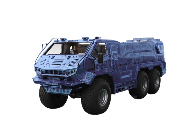 Fabricante de vehículos turísticos en el desierto de 18 + 2 plazas, con tracción en las seis ruedas y 375 caballos de fuerza personalizados_Configuración del vehículo de transporte turístico modificado con chasis especial todoterreno 6 × 6_Viajero minero 6 * 6 clásico 18/20/23/25/27/28/30/35 Teléfono Bigfoot