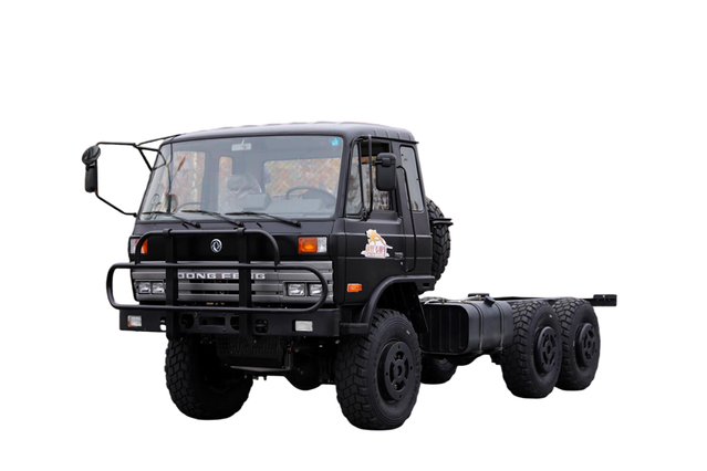 Chasis de camión especial todoterreno EQ2102G de 190 caballos de fuerza_tracción de seis ruedas 245 cabeza plana 153 vehículo de transporte_6×6DFvehículo militar clásico de 210 caballos de fuerza vehículo de carga plataforma tipo II