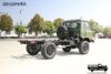 DFChasis de vehículo especial todoterreno EQ2070 con tracción en las cuatro ruedas_camión militar de 3,5 toneladas_Configuración de chasis de transporte de personal de doble eje 4 × 4