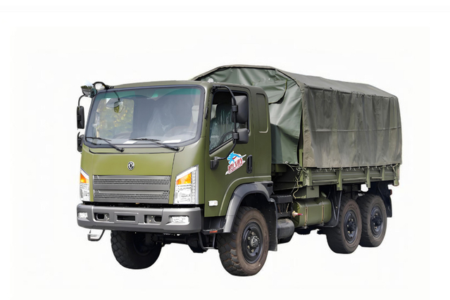Configuración de camión EQ2082 con tracción en seis ruedas y 170 caballos de fuerza _ DF Fabricante de camiones pequeños todoterreno 6 × 6 'Bobcat'_Vehículo especial 6 * 6