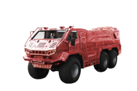 Fabricante personalizado, vehículo turístico del desierto de 375 caballos de fuerza, tracción en seis ruedas, 18 + 2 plazas_6 × 6 chasis especial todoterreno configuración de vehículo de transporte turístico modificado_Desplazamientos mineros 6 * 6 clásico 18/20/23/25/27/28/30/35 Teléfono Bigfoot