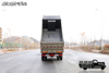 Yuchai 240 HP DF Descarga de punta 4 × 4_tracción en las cuatro ruedas delantera 7 toneladas trasera 13 toneladas vehículo especial volcado_vehículo de ingeniería de elevación hidráulica de cabeza larga