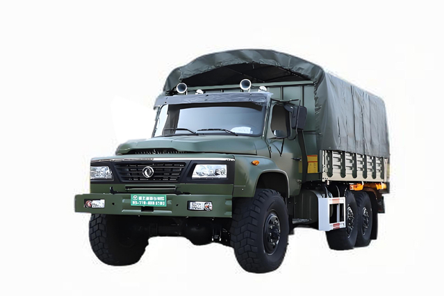 Camión especial todoterreno EQ2100E6D_Camión de transporte clásico con tracción en las seis ruedas 245 punta 140_6×6DFVehículo militar de morro largo de 190 caballos de fuerzaCamión