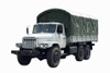 Camión especial todoterreno clásico para transporte de personal EQ2100E6D_Vehículo de transporte con tracción en seis ruedas 245 puntiagudos 140_Vehículo militar de cabeza larga 6 × 6 de 190 caballos de fuerza
