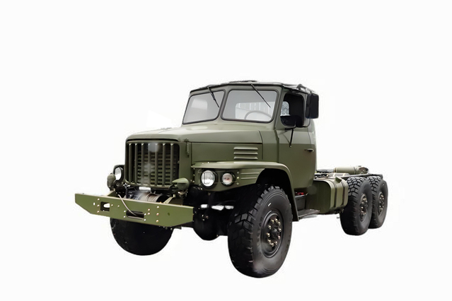 Chasis de vehículo de transporte especial todoterreno EQ2100E6D con tracción de seis ruedas_245 camión 140 con punta puntiaguda_6×6DFvehículo militar de carga clásico de 190 caballos de fuerza con punta larga