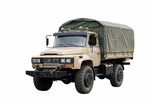 Personalizado DF transportador de personal EQ2070 puntiagudo_vehículo especial todoterreno 4 × 4 exportación de pistola de acero pequeña de 3,5 toneladas_camión con tracción en las cuatro ruedas de 190 caballos de fuerza