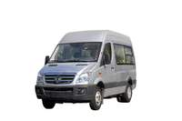 4×2DFfurgoneta de 10~15 plazas_minibús_automóvil de pasajeros comercial pequeño con volante a la izquierda/derecha