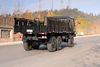 Camión especial todoterreno EQ2102G de 190 HP con poste de capota_Tracción en seis ruedas 245 cabeza plana 153 fabricante de camiones de transporte_6×6DFConfiguración de vehículo de carga de vehículo militar clásico de 210 HP