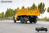 EQ2082DF Vehículo especial con tracción en seis ruedas_Camión todoterreno con doble vidrio EQ240_Configuración de carga 25Y con punta 6×6