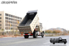 Yuchai 240 HP DF Descarga de punta 4 × 4_tracción en las cuatro ruedas delantera 7 toneladas trasera 13 toneladas vehículo especial volcado_vehículo de ingeniería de elevación hidráulica de cabeza larga