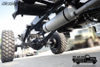 Chasis especial todoterreno con tracción en las cuatro ruedas personalizado 4 × 4_Chasis delantero de 5 toneladas y trasero de 7 toneladas con tracción total Categoría 4_Vehículo de doble eje trasero con tracción en las cuatro ruedas