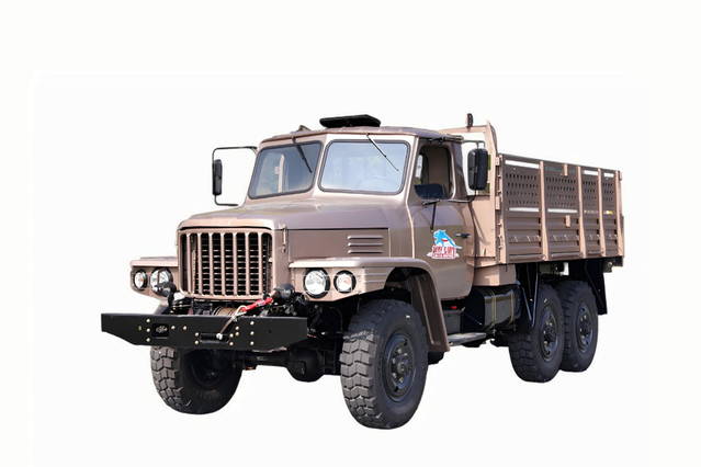 Camión especial todoterreno EQ2082 con cañón de acero pequeño de 2,5 toneladas y doble vidrio _ DF Tracción en seis ruedas 240 carga 170 caballos de fuerza_6 * 6 camión de transporte de ingeniería clásico de 25 años
