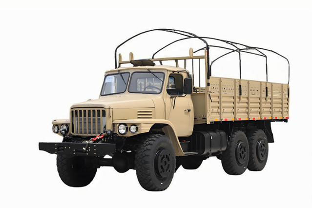 DFEQ2082 vehículo especial todoterreno_tracción en seis ruedas 240 carga camión de 170 caballos de fuerza_pistola de acero pequeña de 2,5 toneladas 6*6 transporte de ingeniería clásico de 25 años