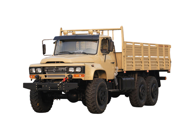 Vehículo de transporte especial todoterreno EQ2100E6D mejorado_camión 245 con tracción en las seis ruedas 140_6×6DFcamión militar clásico de cabeza larga de 190 caballos de fuerza