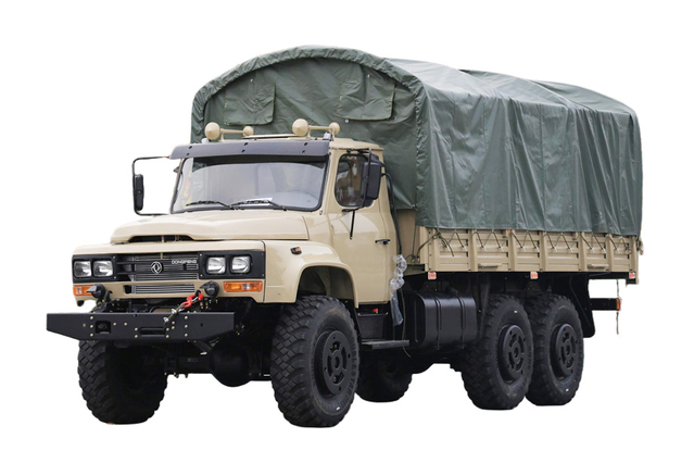 Camión especial todoterreno EQ2100E6D mejorado 6 × 6_tracción de seis ruedas 245 punta 140 camión_[t3]}vehículo de transporte militar clásico de cabeza larga de 190 caballos de fuerza