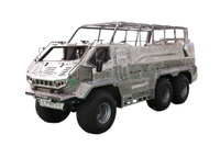 Concept car 375 caballos de fuerza, tracción en seis ruedas, 22 + 2 plazas, fabricante de vehículos turísticos en el desierto_6 × 6 chasis especial todoterreno, configuración de vehículo de transporte turístico modificado_Desplazamientos mineros 6 * 6 personalización clásica 18/20/23/25/27/28/30/35 Teléfono Bigfoot