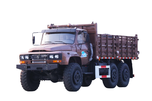 DFEQ2100E6D nuevo camión especial todoterreno_tracción de seis ruedas 245 vehículos de transporte puntiagudos 140_camión militar clásico de cabeza larga 6 × 6 de 190 caballos de fuerza