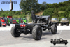 Chasis especial todoterreno 4×4 personalizado_Chasis de categoría 4 con tracción total delantero de 5 toneladas y trasero de 7 toneladas_Vehículo trasero de doble eje con llanta única y tracción en las cuatro ruedas