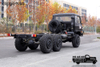 190 caballos de fuerza DF chasis EQ2102 con tracción en seis ruedas_chasis especial de camión de 246 armas_transporte de personal 6 × 6 Vehículo militar con arma de acero pequeña de 3,5 toneladas