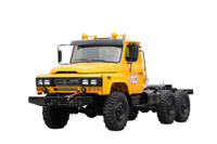 Cummins 170/190/210 HP EQ2082 número de teléfono del fabricante del chasis DF240 camión todoterreno Configuración de ventas Weichai/Yuchai_6 * 6 plataforma de chasis de vehículo especial clásico 25 años