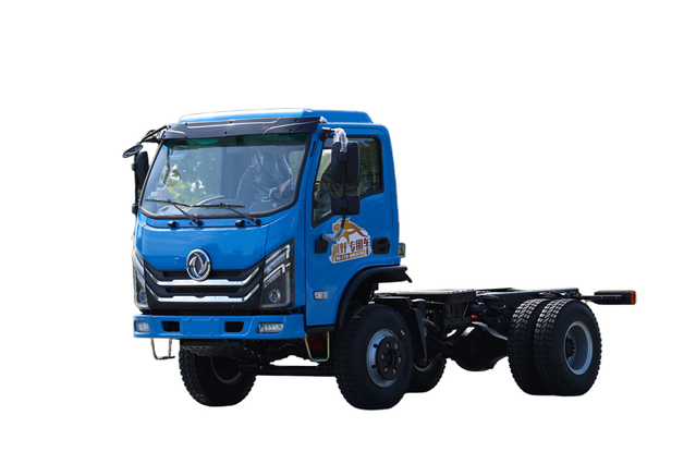 4×2 Cummins 140 HP distancia entre ejes 3,3 metros DF Chasis de vehículo especial todoterreno volcado modificado/número de teléfono del fabricante de carga_Camión ligero con tracción en las cuatro ruedas personalizable Weichai Yuchai Exportación de cucharón volcador 4×4_Placa de excavadora de vehículo especial pequeño/placa plana/furgoneta/barril/saneamiento/vehículo de ingeniería/cotización de transporte de montaña
